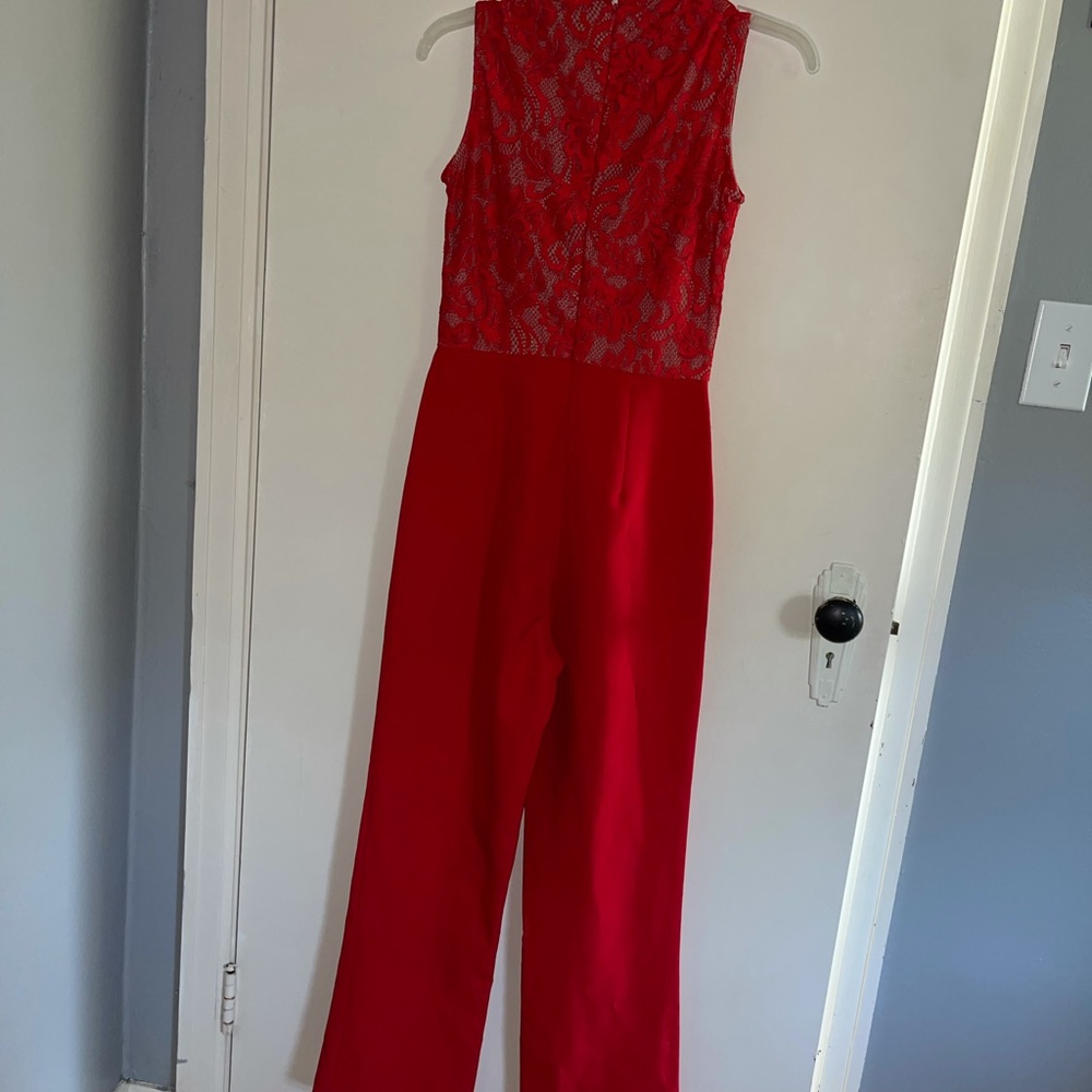Red Jumpsuit XS